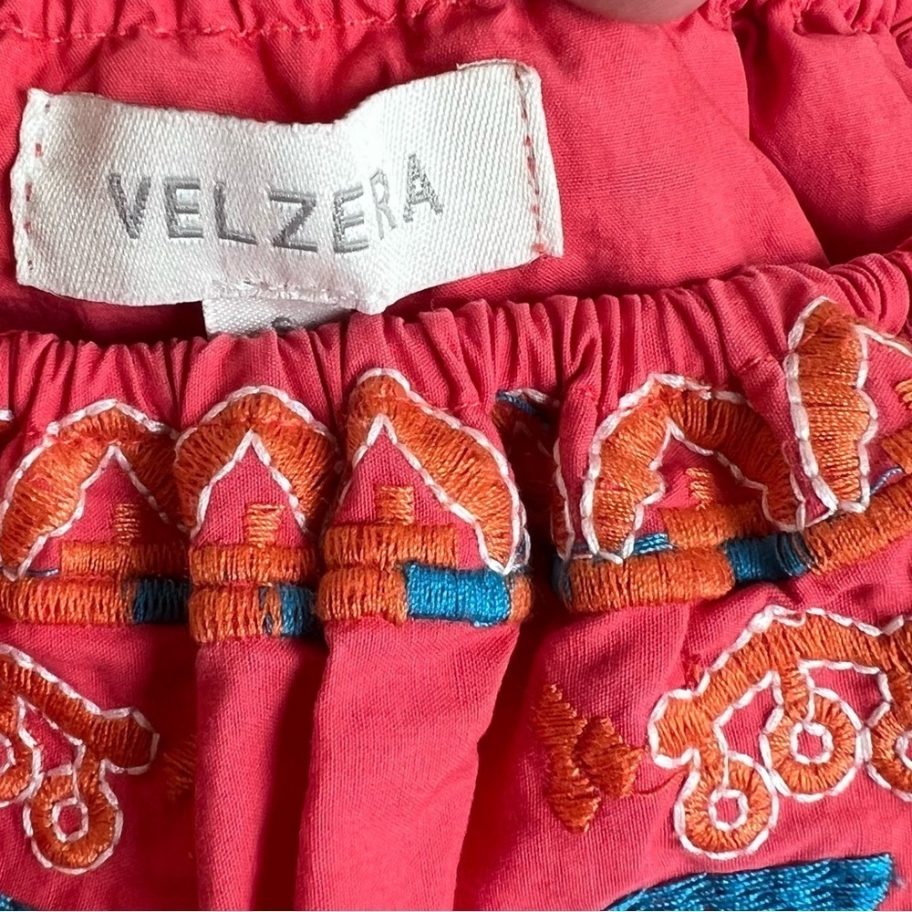 VALZERA EMBROIDERED DRESS SIZE SMALL - Picture 6 of 10